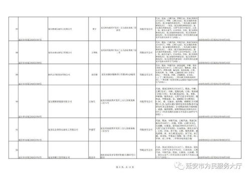 延安市行政审批服务局取得安全生产 危险化学品经营 危险化学品生产 烟花爆竹经营许可证企业公示